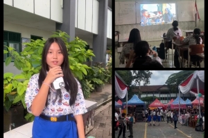 Berwisata dan Belajar Lewat Layar : Kegiatan Pembelajaran Study Tour Online SMP Xaverius 2
