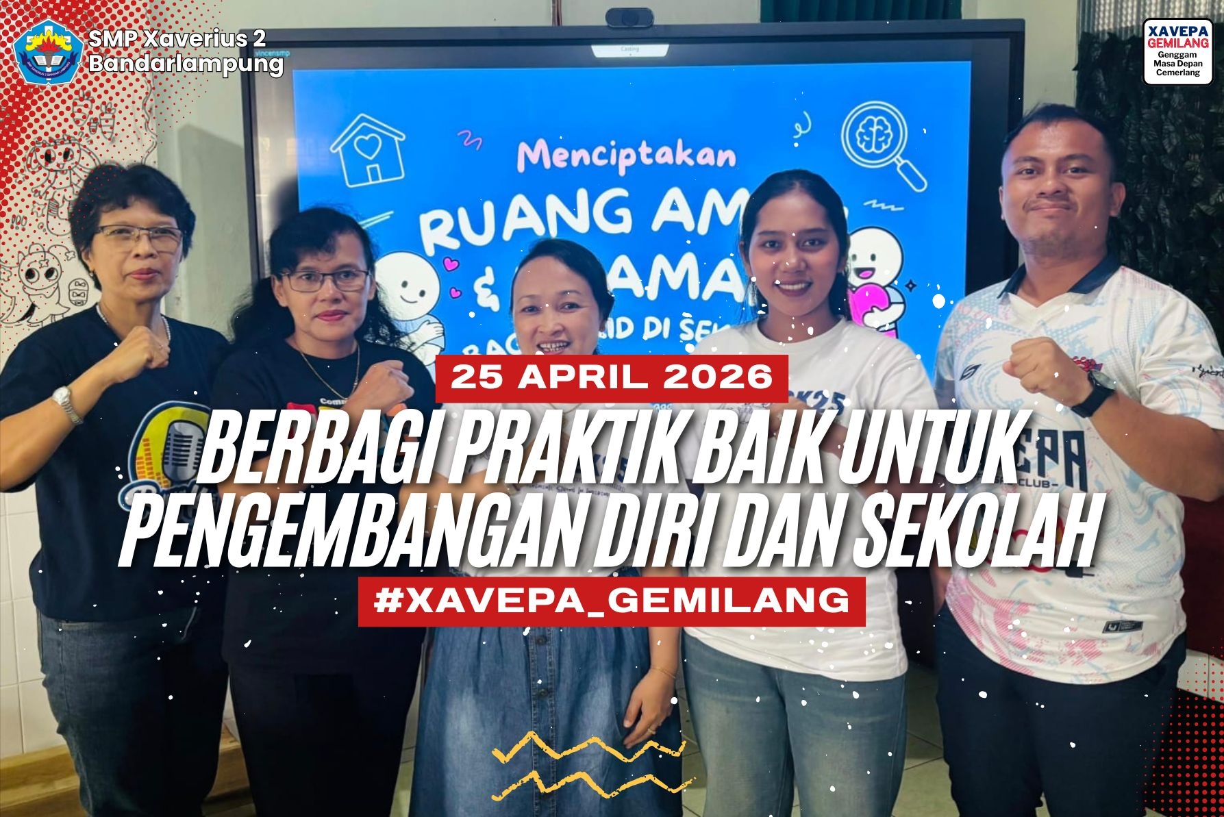Optimalisasi Berbagi Praktik Baik untuk Pengembangan Diri dan Sekolah