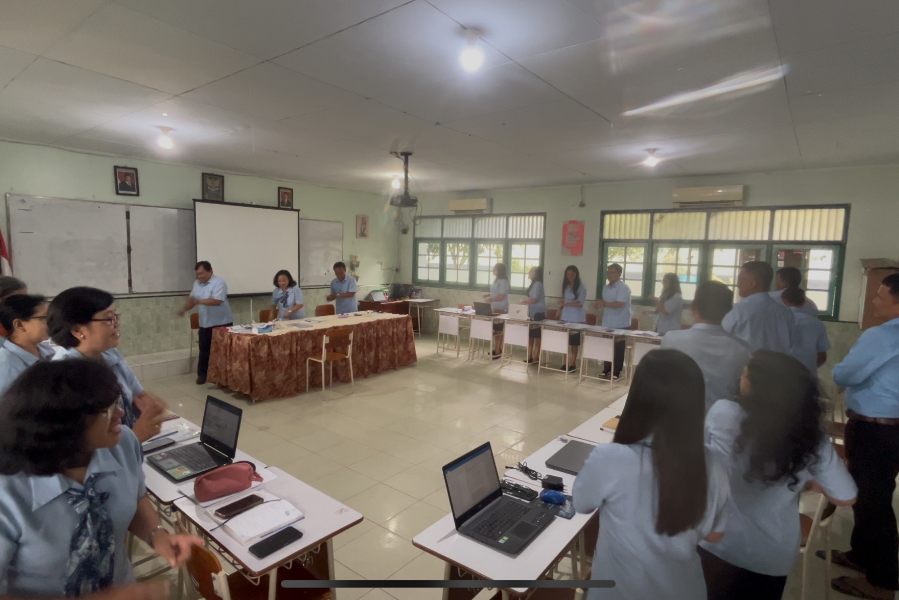 Evaluasi Triwulan 1 Semester Genap SMP Xaverius 2 Bandar Lampung