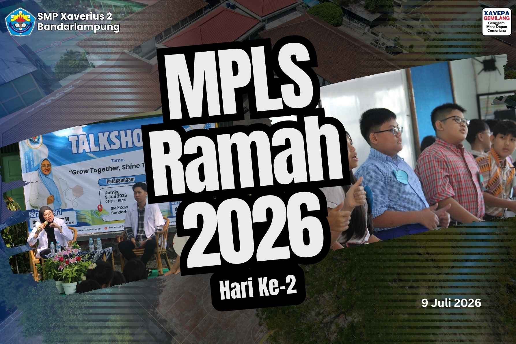 Talkshow Alumni Jadi Sorotan! Begini Keseruan Hari Kedua MPLS SMP Xaverius 2 Bandar Lampung