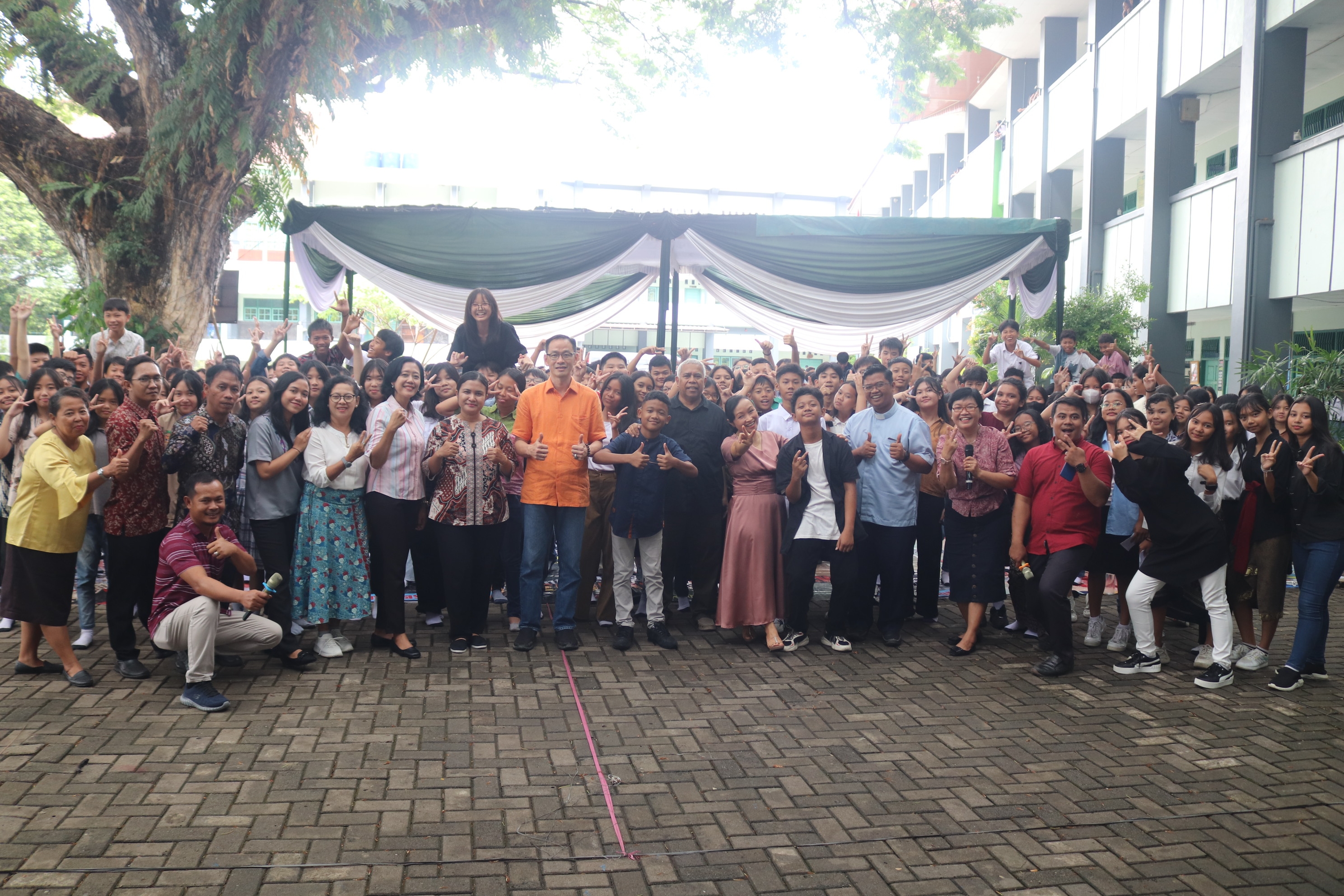 PENUTUPAN BULAN KITAB SUCI NASIONAL 2024 SMP XAVERIUS 2 BANDAR LAMPUNG - “ALLAH SUMBER KEADILAN”