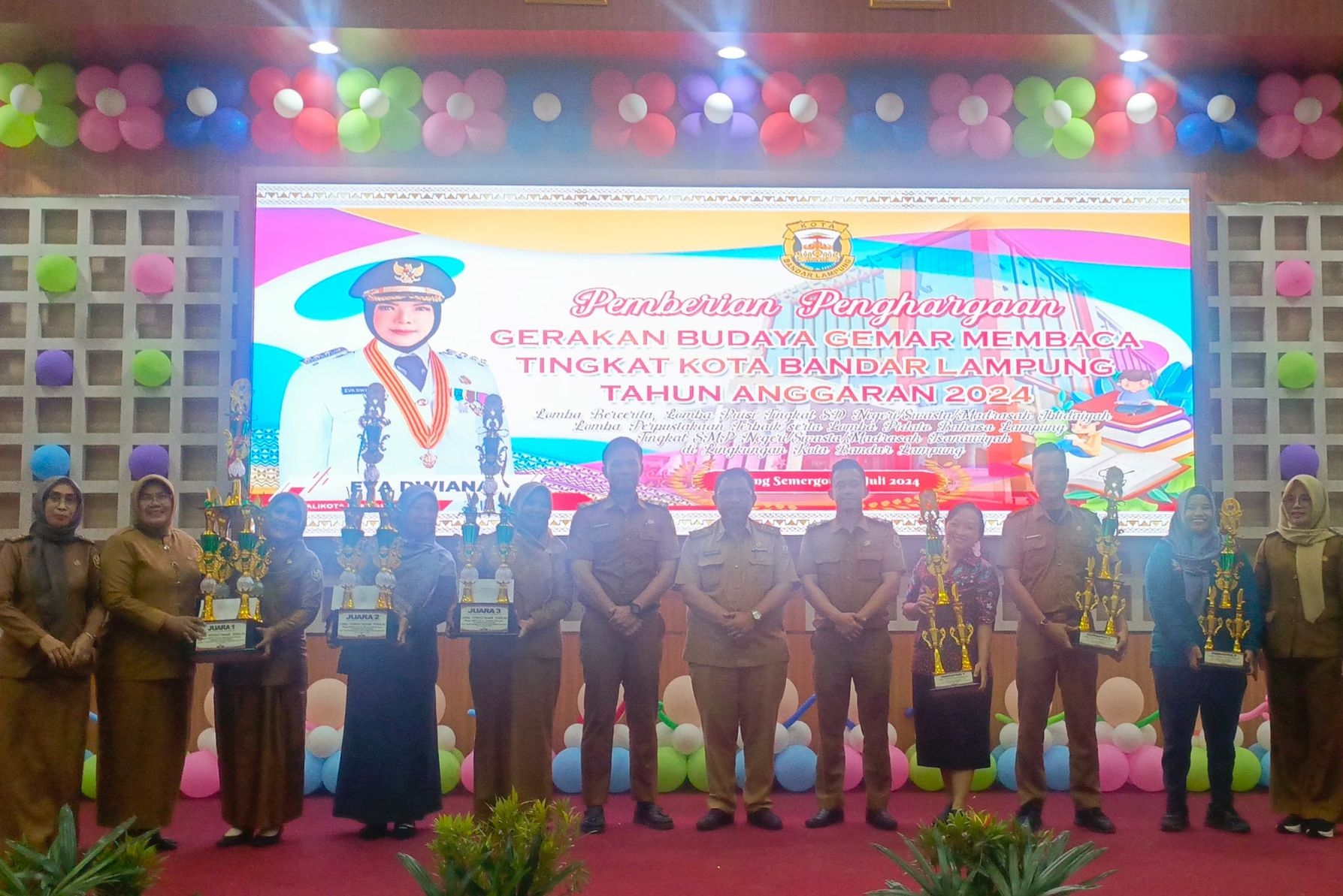 Perpusatakaan SMP Xaverius 2 Bandar Lampung  Menjadi Perpustakaan Sekolah Terbaik Peringkat 4 Kota Bandar Lampung
