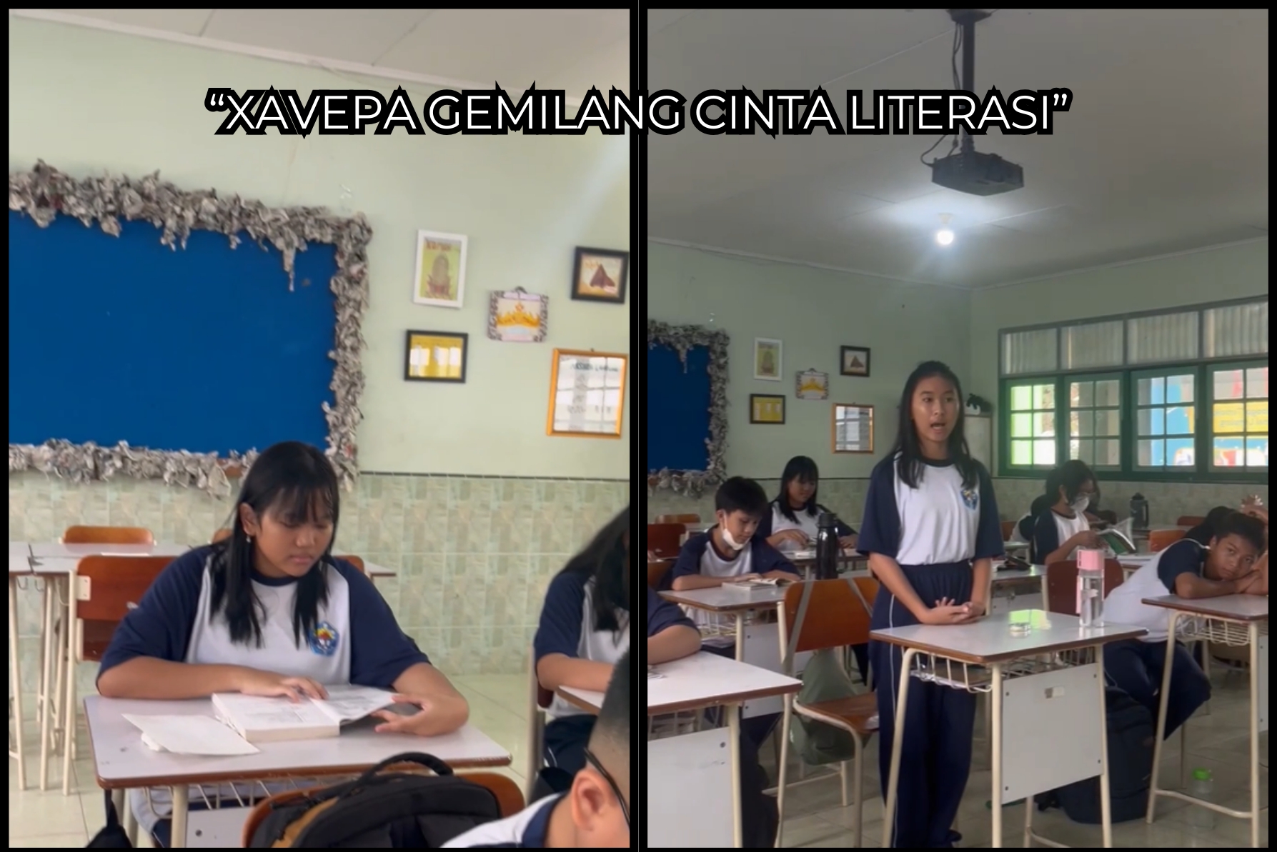 “XAVEPA GEMILANG ​CINTA LITERASI”