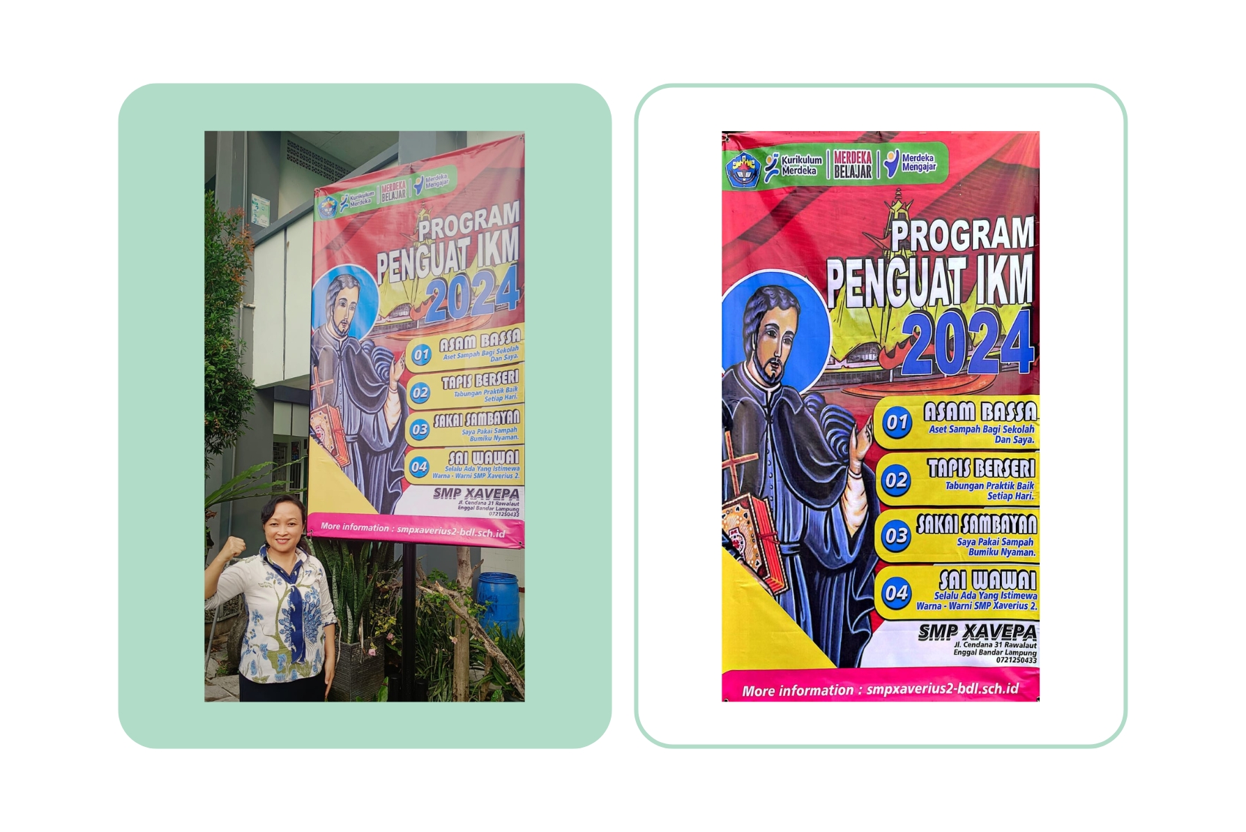 Program Penguat Implementasi Kurikulum Merdeka tahun ajar 2024/2025 SMP Xaverius 2 Bandar Lampung