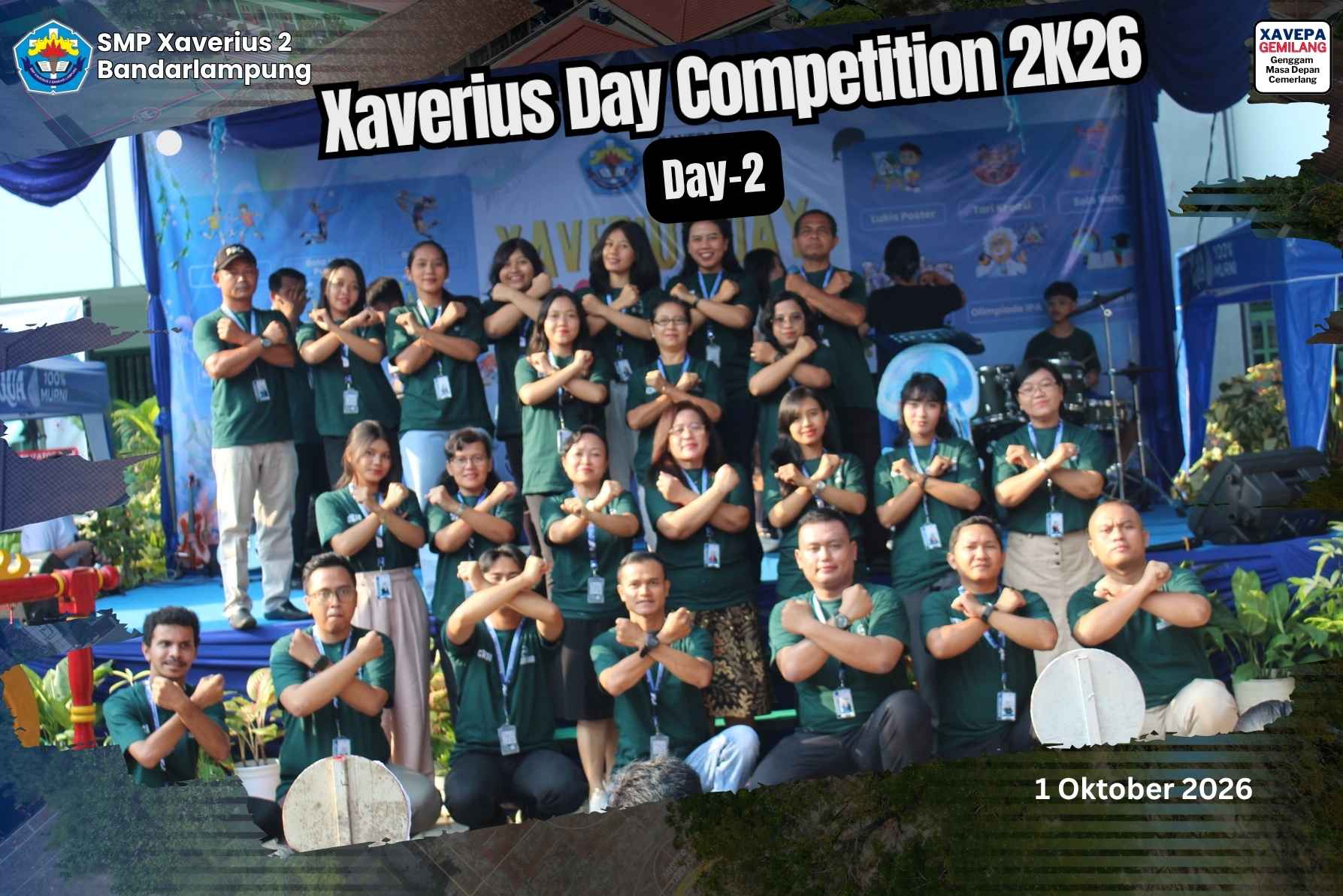 Gelora Hari Kedua Xaverius Day Competition 2026: Arena Prestasi, Panggung Ekspresi, dan Pesan untuk Alam