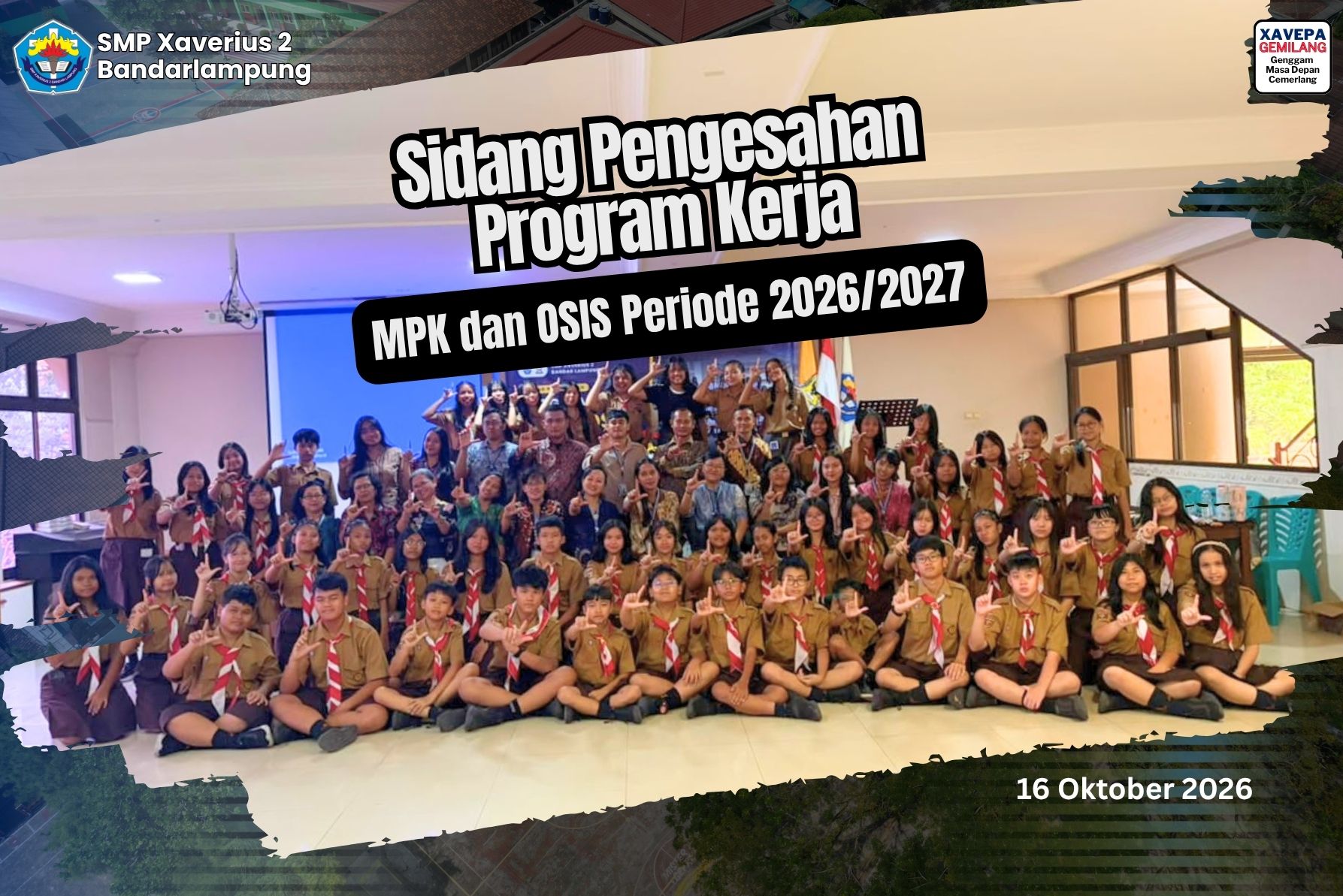 Sidang Pengesahan Program Kerja MPK dan OSIS Periode 2026/2027