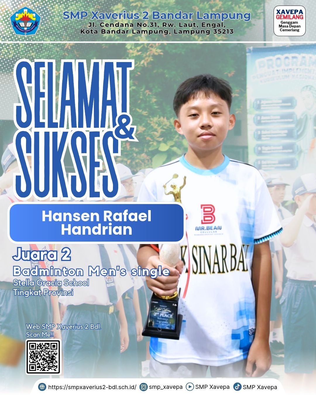 Prestrasi Murid Xavepa